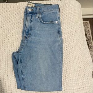madewell’s The Petite Perfect Vintage Jean in Fiore Wash